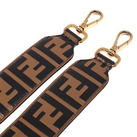 black fendi bag strap|replacement strap for Fendi bag.